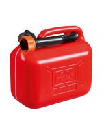 Oleo Mac 5 Litre Red Plastic Jerry Can for Fuel 